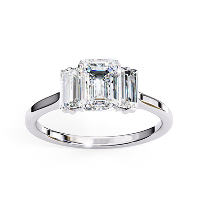 White Gold Emerald Diamond Ring With Baguette Side Diamonds
Emerald Cut Diamond Ring With Baguette Side Stones
White Gold Emerald Diamond Three Stone Ring
Emerald Cut Diamond Ring Front View White Gold
Emerald Diamond Ring With Baguette Diamonds
White Gold Emerald Center Diamond Ring
Slim Band Emerald Diamond Ring With Baguettes
Emerald Cut Diamond Ring With Side Baguettes
Classic Emerald Diamond Ring White Gold
Emerald Diamond Ring With White Baguette Diamonds