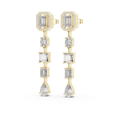 Yellow gold emerald halo diamond drop earrings
Emerald cut halo diamond linear earrings
Yellow gold mixed shape diamond dangle earrings
Emerald and pear diamond drop earrings
Long diamond drop earrings in yellow gold
Oval square and pear diamond earrings
Yellow gold geometric diamond earrings
Halo emerald diamond dangle earrings
Multi shape diamond linear drop earrings
Yellow gold diamond statement drop earrings