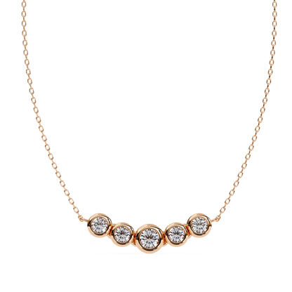 Rose Gold Round Diamond Bezel Necklace
Five Stone Round Diamond Necklace Rose Gold
Rose Gold Round Diamond Chain Necklace
Round Diamond Necklace With Rose Gold Setting
Rose Gold Diamond Necklace Circular Design
Five Round Diamond Pendant Necklace Rose Gold
Rose Gold Diamond Necklace With Round Stones
Minimal Round Diamond Necklace Rose Gold
Bezel Set Round Diamond Necklace Rose Gold
Rose Gold Multiple Stone Diamond Necklace