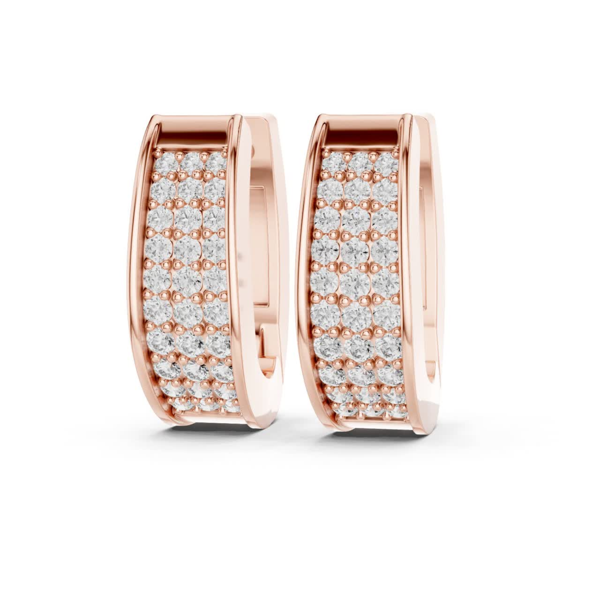 Front view diamond hoop earrings rose gold
Rose gold hoop earrings round diamonds
Front angle diamond hoop earrings rose finish
Round diamond pave hoop earrings rose front
Rose gold diamond hoop earrings curved design
Hoop earrings round diamond rose gold setting
Rose gold round diamond hoop earrings front
Diamond pave hoop earrings rose display
Front gold hoop earrings round diamond row rose
Rose gold hoop earrings diamond angle view