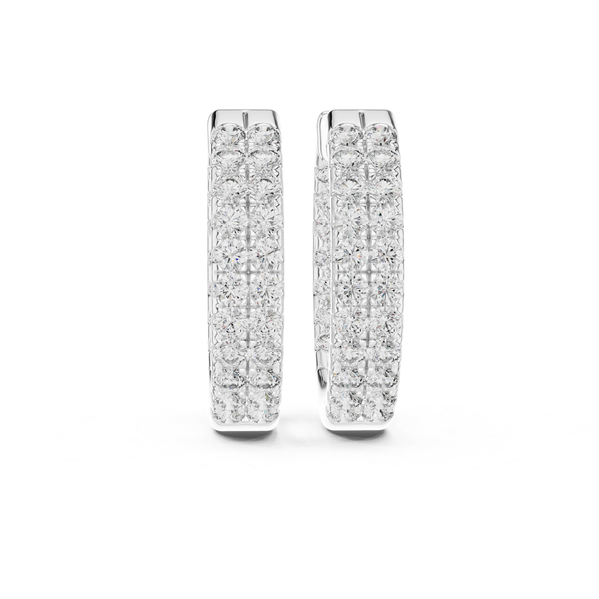 Front view white gold diamond hoop earrings
White gold hoop earrings with round diamonds
Round diamond white gold hoop earrings
Front view diamond hoops in white gold
Luxury white gold hoop earrings with diamonds
Elegant white gold diamond hoop earrings
Fine white gold hoops with round diamonds
Modern white gold diamond hoop earrings
Stylish white gold hoop earrings with diamonds
Double row diamond white gold hoop earrings
