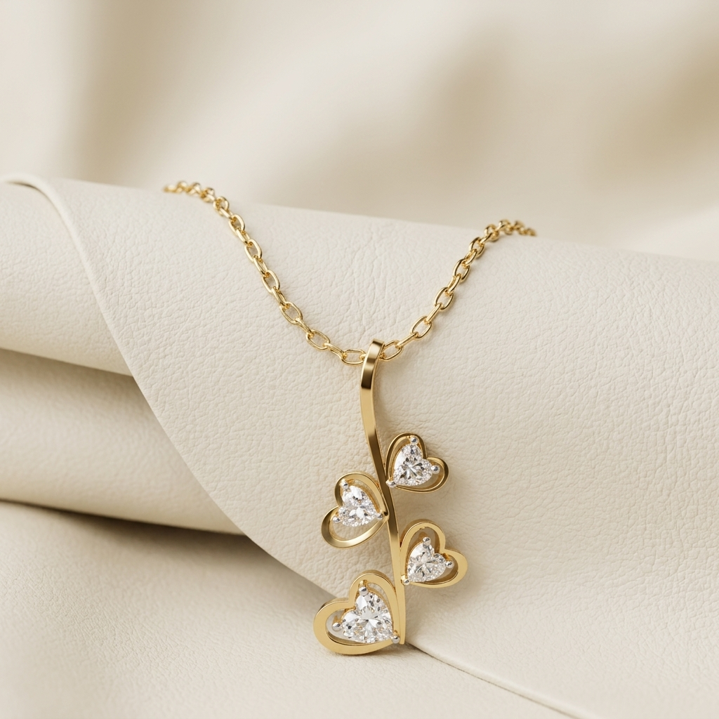 Heart diamond leaf pendant
Gold heart pendant necklace
Heart diamond necklace
Leaf design pendant
Gold heart necklace
Diamond heart pendant
Nature inspired necklace
Heart shaped diamond pendant
Elegant gold pendant
Floral heart necklace
