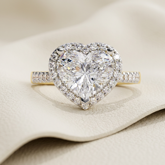 Heart Cut Diamond Halo Ring
Classic Heart Diamond Engagement Ring
Romantic Heart Halo Diamond Ring
Brilliant Heart Solitaire Halo Ring
Timeless Heart Diamond Ring
Luxury Heart Shape Diamond Ring
Heart Diamond Bridal Ring
Elegant Heart Halo Engagement Ring
Sparkling Heart Cut Diamond Ring
Heart Love Diamond Ring