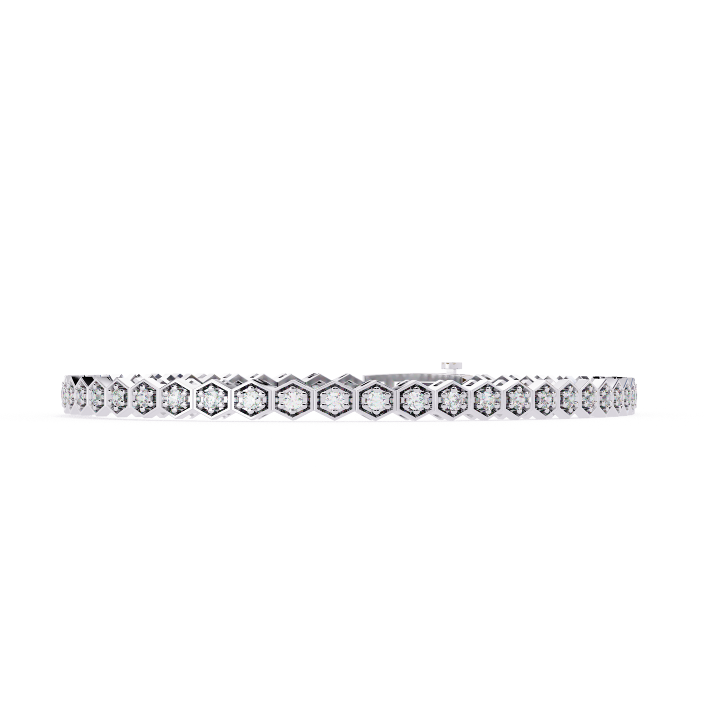 Hexagon Diamond Tennis Bracelet In White Gold Style
White Gold Hexagon Diamond Tennis Bracelet Design
Round Diamond Hexagon Link Bracelet White Gold
Classic Hexagon Diamond Bracelet In White Gold
White Gold Diamond Tennis Bracelet Front Profile
Hexagon Link Diamond Bracelet White Gold Finish
Diamond Tennis Bracelet With Hexagon Link Design
White Gold Round Diamond Bracelet Elegant Design
Hexagon Set Diamond Tennis Bracelet White Gold
White Gold Diamond Bracelet With Hexagon Settings