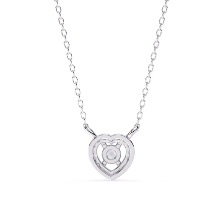 White gold hidden heart diamond pendant
Heart pendant with hidden diamond detail
White gold open heart necklace
Minimalist heart pendant in white gold
Heart pendant with floating round diamond
Polished white gold heart necklace
Elegant hidden heart diamond pendant
Contemporary heart pendant with center diamond
Open heart white gold pendant with solitaire
Classic white gold heart diamond necklace