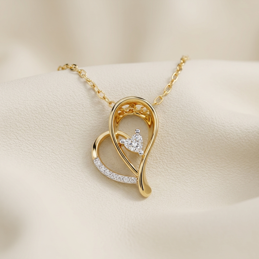 Infinity heart diamond pendant
Gold infinity heart necklace
Diamond heart pendant
Infinity gold pendant
Heart diamond necklace
Elegant gold heart pendant
Modern infinity necklace
Gold pendant with diamond
Romantic heart necklace
Infinity diamond heart charm