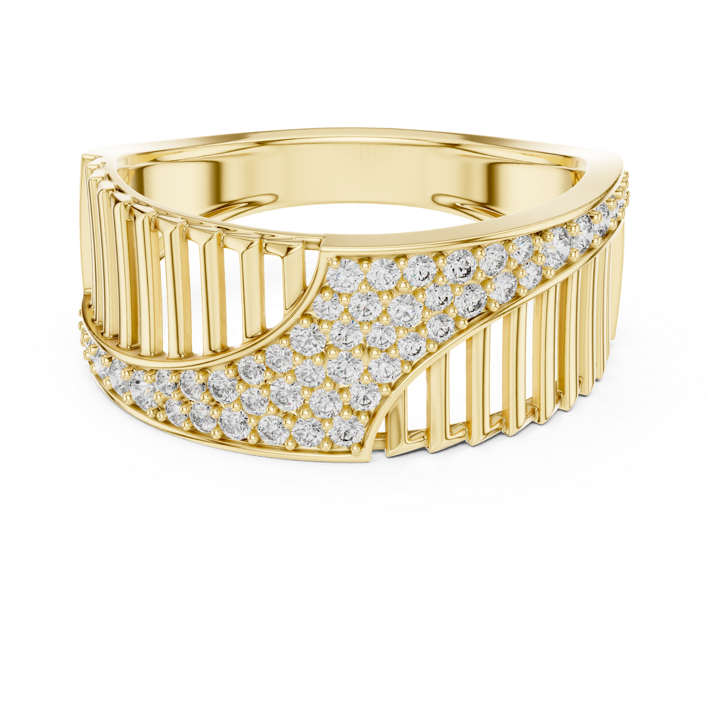 Yellow gold designer ring with round diamond detailing
Luxury yellow gold ring featuring round cut diamonds
Elegant yellow gold diamond ring for women
Modern yellow gold band ring with round diamonds
Stylish yellow gold statement ring with diamond accents
Premium round diamond yellow gold fashion ring
Unique yellow gold ring with sparkling round diamonds
Fine jewelry yellow gold diamond ring design
Yellow gold luxury ring with pave round diamonds
Designer yellow gold ring with brilliant round diamonds