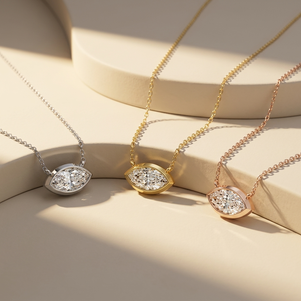 Marquise Diamond Bezel Pendant Collection In Three Gold Tones
White Yellow And Rose Gold Marquise Diamond Pendants
Trio Of Marquise Diamond Bezel Pendant Necklaces
Marquise Cut Diamond Pendants In White Yellow And Rose Gold
Elegant Marquise Diamond Pendant Collection
Three Gold Marquise Diamond Pendant Necklaces
Luxury Marquise Diamond Bezel Pendant Set
Modern Marquise Diamond Necklaces In Three Metal Finishes
Fine Jewelry Marquise Diamond Pendant Collection
Sparkling Marquise Diamond Pendants In White Yell