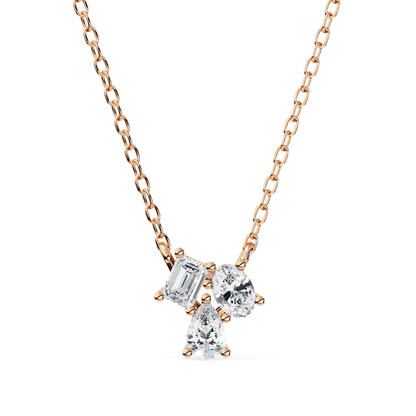 Rose Gold Mixed Shape Diamond Necklace
Rose Gold Diamond Pendant Necklace Design
Three Stone Mixed Diamond Necklace Rose Gold
Rose Gold Necklace With Pear Round Emerald Diamonds
Mixed Cut Diamond Pendant Rose Gold
Rose Gold Diamond Necklace With Prong Setting
Multi Shape Diamond Necklace Rose Gold
Rose Gold Diamond Chain Necklace Design
Mixed Diamond Pendant Necklace Rose Gold
Rose Gold Necklace With Different Diamond Shapes
