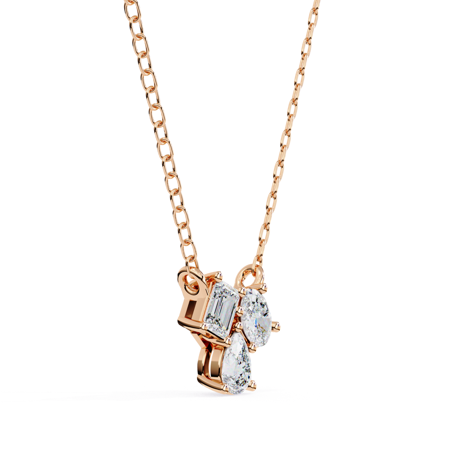 Rose Gold Mixed Shape Diamond Necklace
Rose Gold Three Stone Diamond Necklace
Rose Gold Pear Round Emerald Diamond Necklace
Mixed Cut Diamond Necklace Rose Gold
Rose Gold Diamond Necklace With Prong Setting
Multi Shape Diamond Necklace Rose Gold
Rose Gold Necklace With Different Diamond Shapes
Pear Round Emerald Diamond Necklace Rose Gold
Rose Gold Diamond Chain Necklace Design
Mixed Diamond Necklace Rose Gold Style