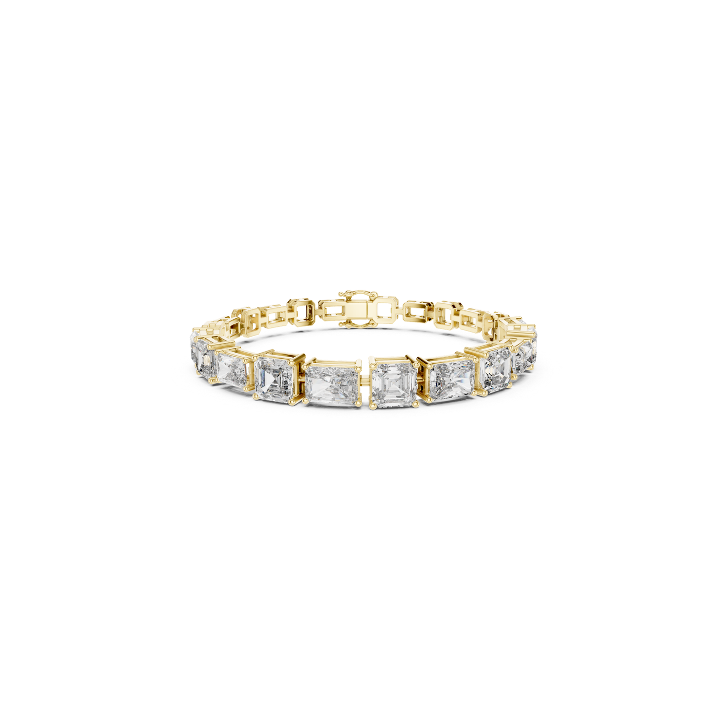Yellow gold tennis bracelet with mixed shape diamond
Elegant diamond bracelet in polished yellow gold
Fancy shape diamond bracelet with modern design
Yellow gold bracelet with emerald and trillion stones
Luxury mixed cut diamond bracelet with secure clasp
Fine yellow gold bracelet with geometric diamonds
Statement tennis bracelet with mixed diamond shapes
Delicate yellow gold bracelet with fancy cut stones
Premium diamond bracelet with unique stone arrangement
Classic yellow gold bracelet with mixed diamond