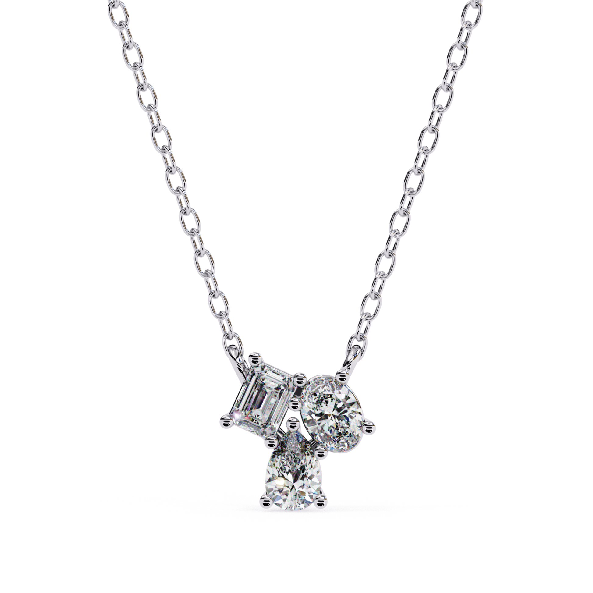 White Gold Mixed Shape Diamond Necklace
White Gold Diamond Pendant Necklace Design
Three Stone Mixed Diamond Necklace White Gold
White Gold Necklace With Pear Round Emerald Diamonds
Mixed Cut Diamond Pendant White Gold
White Gold Diamond Necklace With Prong Setting
Multi Shape Diamond Necklace White Gold
White Gold Diamond Chain Necklace Design
Mixed Diamond Pendant Necklace White Gold
White Gold Necklace With Different Diamond Shapes