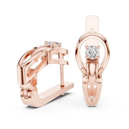 Modern solitaire diamond hoop earrings in rose gold
Rose gold hoop earrings with round solitaire diamonds
Elegant rose gold diamond hoop earrings for women
Contemporary solitaire diamond huggie earrings
Minimalist rose gold hoop earrings with round diamonds
Luxury solitaire diamond earrings in rose gold
Stylish modern rose gold hoop earrings for women
Fine rose gold earrings with solitaire diamond center
Sleek rose gold diamond hoop earrings
Modern geometric solitaire diamond earrings in rose gold