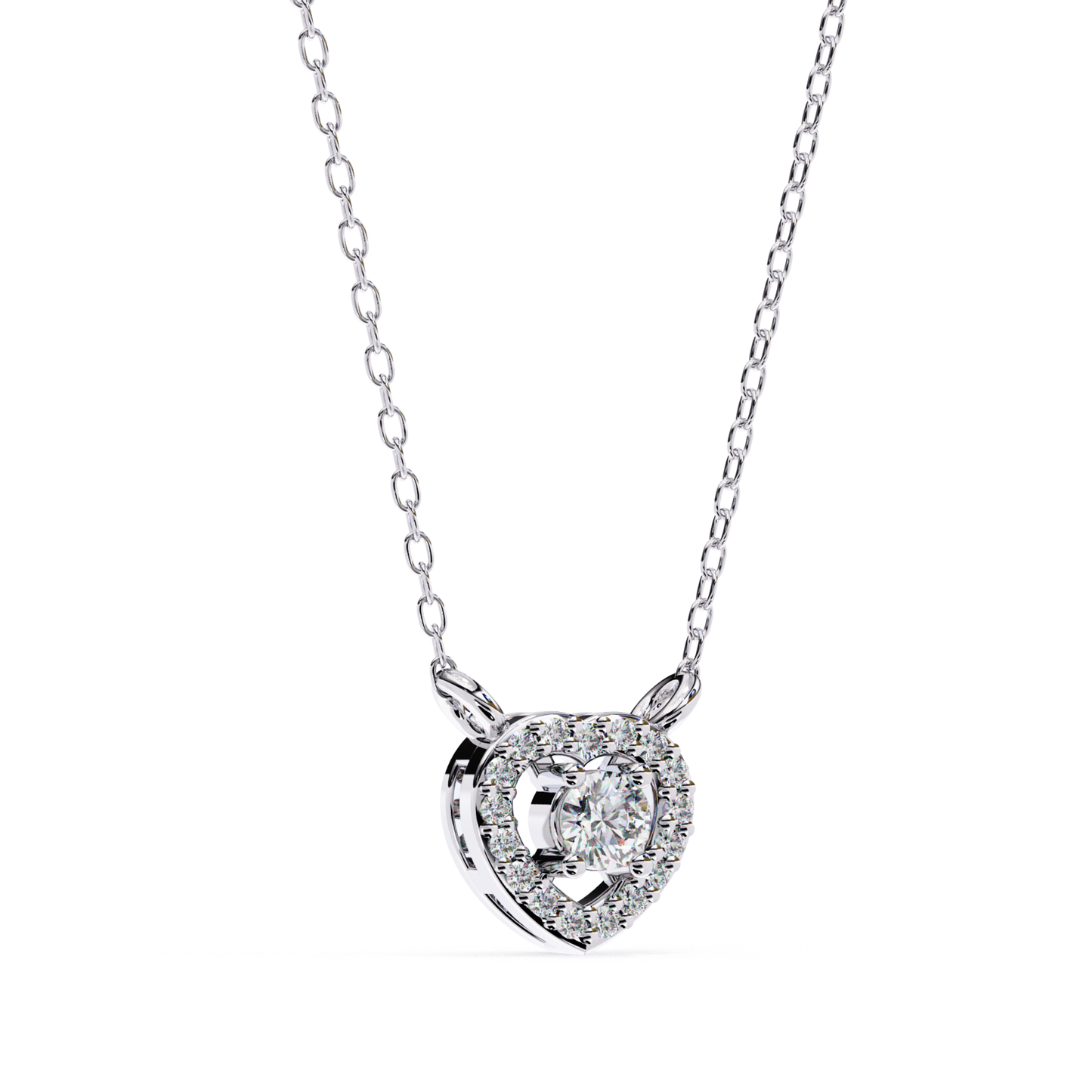 White gold nested heart halo diamond pendant
Diamond heart pendant with floating round center
White gold heart halo necklace with diamonds
Open heart diamond pendant in white gold
Heart shaped halo pendant with round diamond
White gold pendant with diamond heart design
Elegant heart halo diamond necklace
Sparkling heart pendant with solitaire diamond
Classic white gold diamond heart pendant
Layered heart halo pendant with round diamond