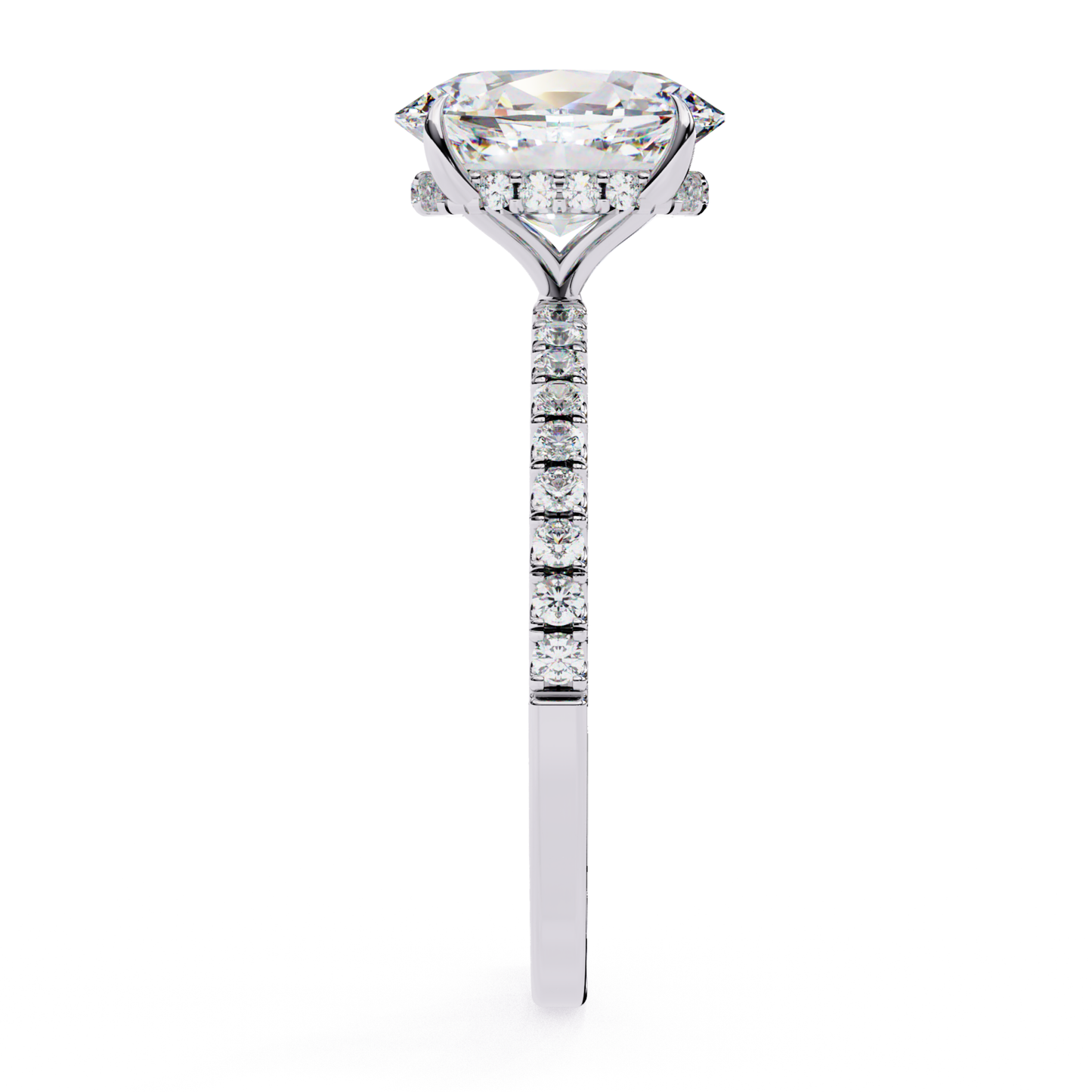 Oval Cut Diamond Solitaire Ring Side View White Gold
Side View Of Oval Cut Diamond Solitaire Ring
Oval Diamond Ring With Cathedral Setting
Oval Cut Diamond Ring Side Profile
White Gold Oval Diamond Ring Side View
Oval Solitaire Ring With Pave Band
Oval Diamond Ring Showing Gallery Setting
Four Prong Oval Diamond Ring Side View
Slim Pave Oval Diamond Ring Side Profile
Oval Diamond Engagement Ring Side Angle