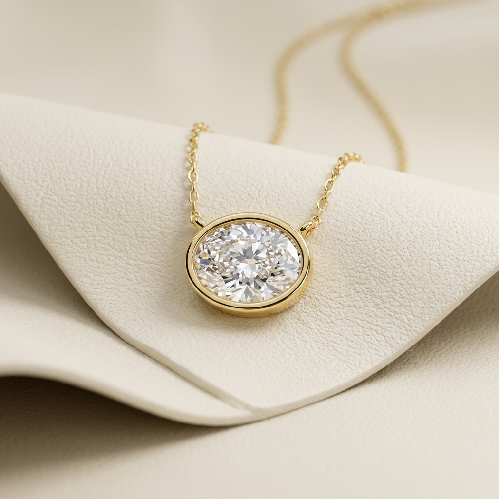 Oval Diamond Pendant Necklace Gold Border Style
Bezel Set Oval Diamond Necklace Yellow Gold
Oval Brilliant Diamond Necklace Minimal Design
Gold Oval Diamond Pendant Chain Collection
Oval Center Stone Diamond Necklace Setting
Modern Oval Diamond Necklace Bezel Frame
Diamond Pendant Necklace Smooth Gold Finish
Oval Cut Diamond Necklace Classic Style
Gold Pendant Necklace with Oval Diamond
Elegant Oval Diamond Chain Necklace Design