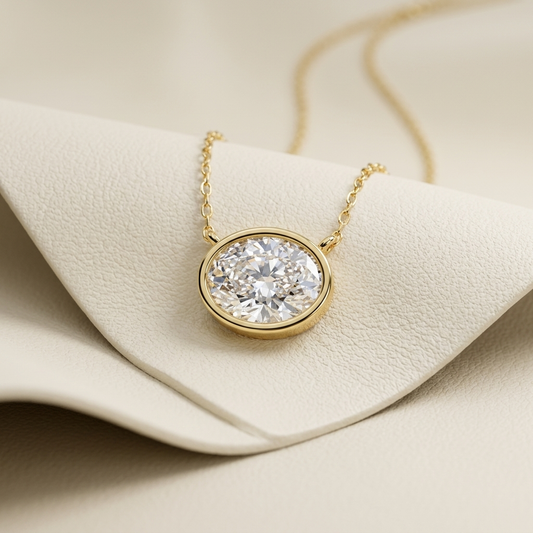 Oval Diamond Pendant Necklace Gold Border Style
Bezel Set Oval Diamond Necklace Yellow Gold
Oval Brilliant Diamond Necklace Minimal Design
Gold Oval Diamond Pendant Chain Collection
Oval Center Stone Diamond Necklace Setting
Modern Oval Diamond Necklace Bezel Frame
Diamond Pendant Necklace Smooth Gold Finish
Oval Cut Diamond Necklace Classic Style
Gold Pendant Necklace with Oval Diamond
Elegant Oval Diamond Chain Necklace Design
