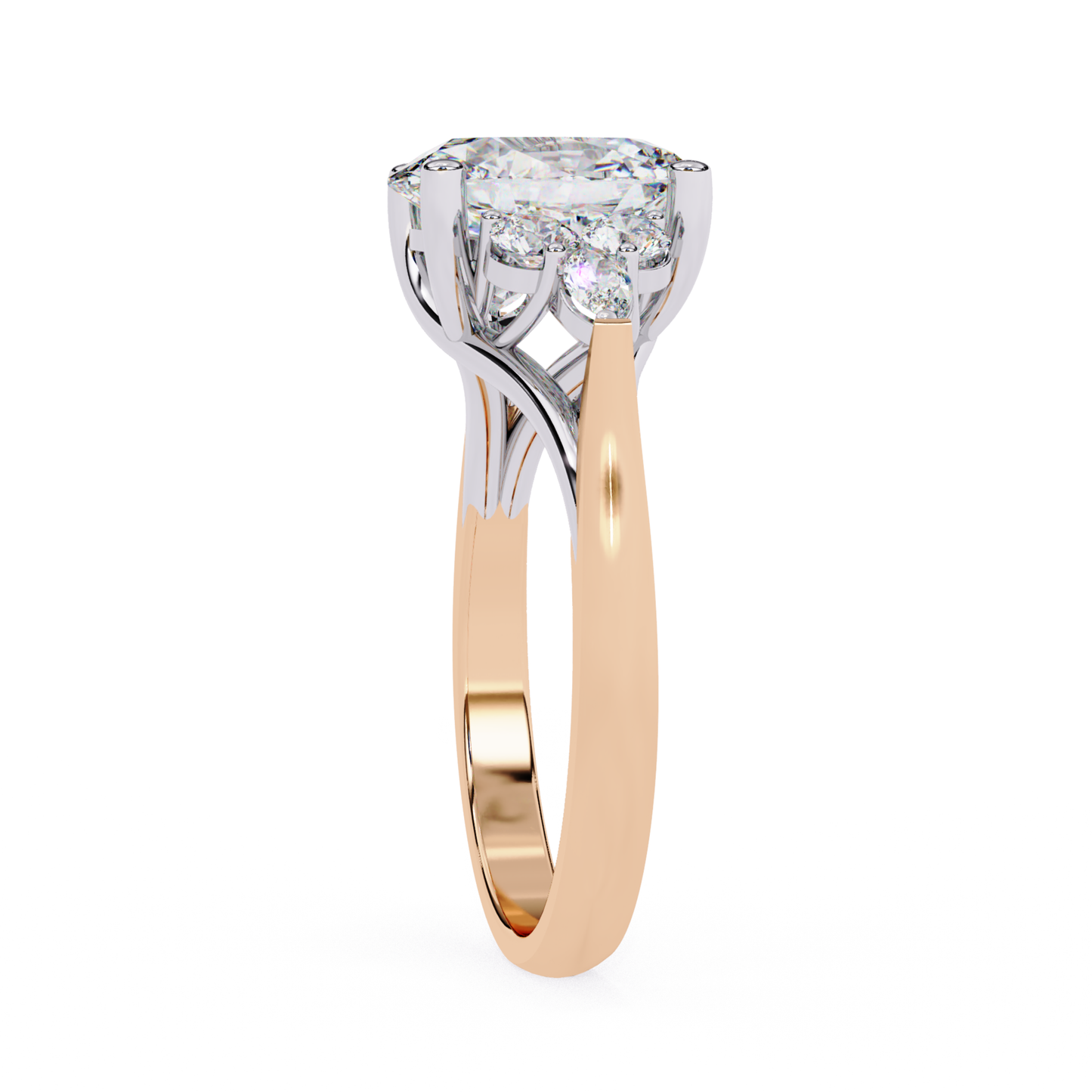 Oval Diamond Cluster Ring Side View Rose Gold
Side View Of Oval Diamond Cluster Ring
Oval Diamond Ring With Floral Gallery
Oval Cluster Ring Side Profile
Rose Gold Oval Diamond Ring Side Angle
Oval Diamond Ring With Open Gallery Setting
Oval Diamond Ring With Multi Stone Basket
Oval Cluster Engagement Ring Side View
Oval Diamond Ring Showing Cathedral Setting
Oval Diamond Ring With Pear Side Stones