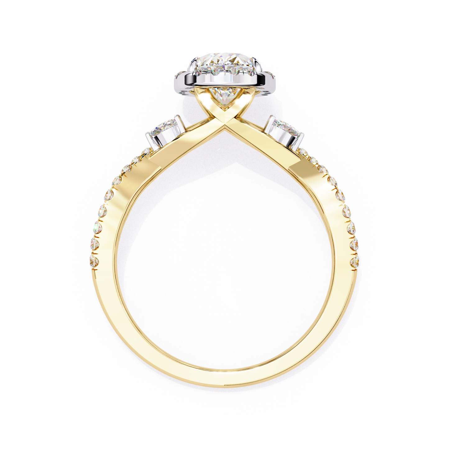 Oval Halo Cathedral Diamond Ring Back View Yellow Gold
Back View Oval Halo Ring With Cathedral Gallery
Oval Halo Diamond Ring With Hidden Marquise Stones
Yellow Gold Oval Halo Ring Cathedral Setting
Oval Halo Ring Back View With Pave Shank
Oval Diamond Ring Gallery Back Profile Design
Cathedral Oval Halo Ring Rear View Yellow Gold
Oval Halo Diamond Ring Basket Back View Detail
Oval Halo Ring With Cathedral Shoulders Back View
Yellow Gold Oval Halo Cathedral Ring Back Profile