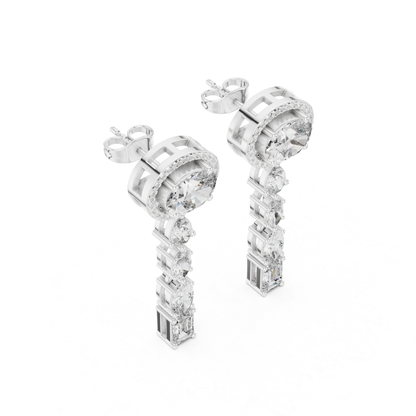 White gold oval halo drop earrings with diamonds
Oval diamond halo earrings with linear design
White gold dangle earrings with mixed diamond cuts
Oval halo and emerald cut diamond earrings
Multi stone diamond drop earrings in white gold
White gold halo earrings with diamond drops
Oval center diamond dangle earrings for women
White gold designer diamond drop earrings
Diamond linear earrings with oval halo top
White gold elegant diamond drop earrings