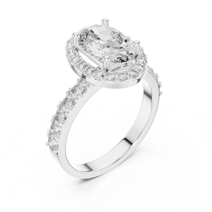 Oval halo diamond ring perspective white gold
White gold oval halo engagement ring angle
Oval diamond halo ring perspective view
White gold oval halo diamond ring
Oval halo ring with diamond band
Lab grown oval halo engagement ring
Oval diamond ring angled perspective
White gold halo ring with diamonds
Oval halo diamond ring elegant angle
Classic oval halo ring white gold
