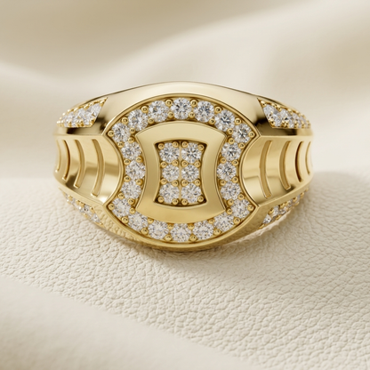 Oval Halo Diamond Signet Ring
Oval Diamond Cluster Signet Ring
Geometric Oval Diamond Ring
Oval Pavé Diamond Gold Ring
Modern Oval Diamond Signet Band
Oval Diamond Statement Ring
Gold Oval Diamond Cluster Ring
Oval Halo Diamond Gold Band
Contemporary Oval Diamond Ring
Oval Diamond Cocktail Ring