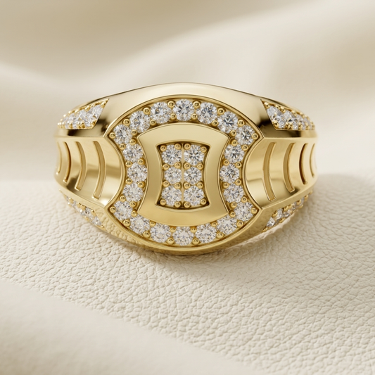 Oval Halo Diamond Signet Ring
Oval Diamond Cluster Signet Ring
Geometric Oval Diamond Ring
Oval Pavé Diamond Gold Ring
Modern Oval Diamond Signet Band
Oval Diamond Statement Ring
Gold Oval Diamond Cluster Ring
Oval Halo Diamond Gold Band
Contemporary Oval Diamond Ring
Oval Diamond Cocktail Ring