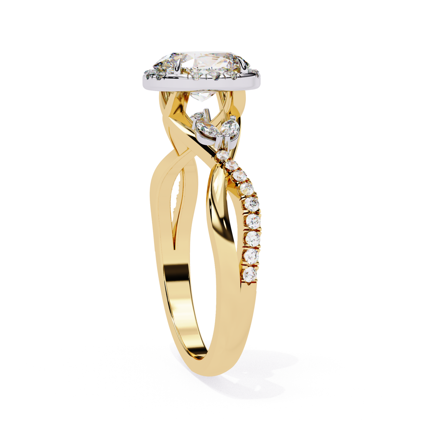 Oval Halo Diamond Ring Side View Yellow Gold
Side View Of Oval Halo Diamond Ring Setting
Oval Halo Ring With Twisted Shank Side View
Yellow Gold Oval Halo Ring Side Profile
Oval Diamond Ring With Marquise Sides View
Side View Oval Halo Engagement Ring Design
Oval Halo Ring With Pave Band Side View
Yellow Gold Oval Ring Gallery Side View
Oval Diamond Halo Ring Side Angle Design
Side View Oval Halo Marquise Diamond Ring
