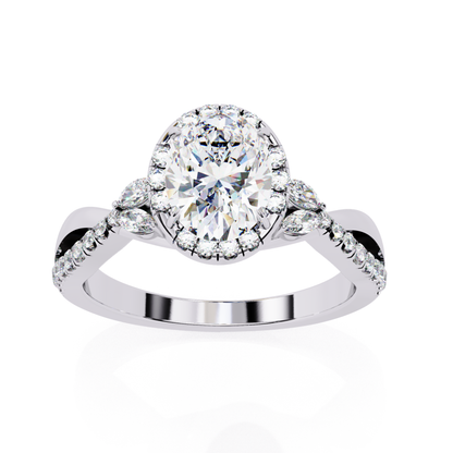 Oval Halo Diamond Ring With Marquise Side Stones
White Gold Oval Halo Diamond Engagement Ring
Oval Diamond Halo Ring With Twisted Shank
Oval Halo Ring With Marquise Diamond Accents
Oval Center Diamond Ring With Halo Setting
White Gold Oval Ring With Diamond Halo
Oval Diamond Ring With Crossover Band Design
Oval Halo Engagement Ring Front View
Oval Halo Ring With Leaf Style Side Stones
Oval Halo Marquise Diamond Ring White Gold