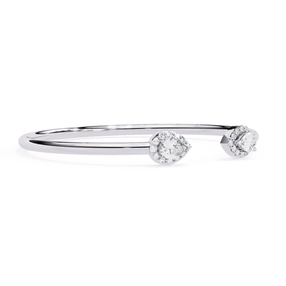 Pear Diamond Open Cuff Bangle in White Gold Jewelry
White Gold Pear Halo Diamond Open Bangle Design
Open Cuff Bangle with Pear Diamond Halo Setting
Pear Shape Diamond Open Bangle Bracelet Style
Modern Pear Diamond Open Cuff Bracelet Jewelry
White Gold Halo Pear Diamond Bangle Design
Elegant Pear Diamond Open End Bangle Style
Pear Halo Diamond Minimal Open Bangle Jewelry
Fine Jewelry Pear Diamond Cuff Bangle Design
Luxury White Gold Pear Diamond Bangle Bracelet