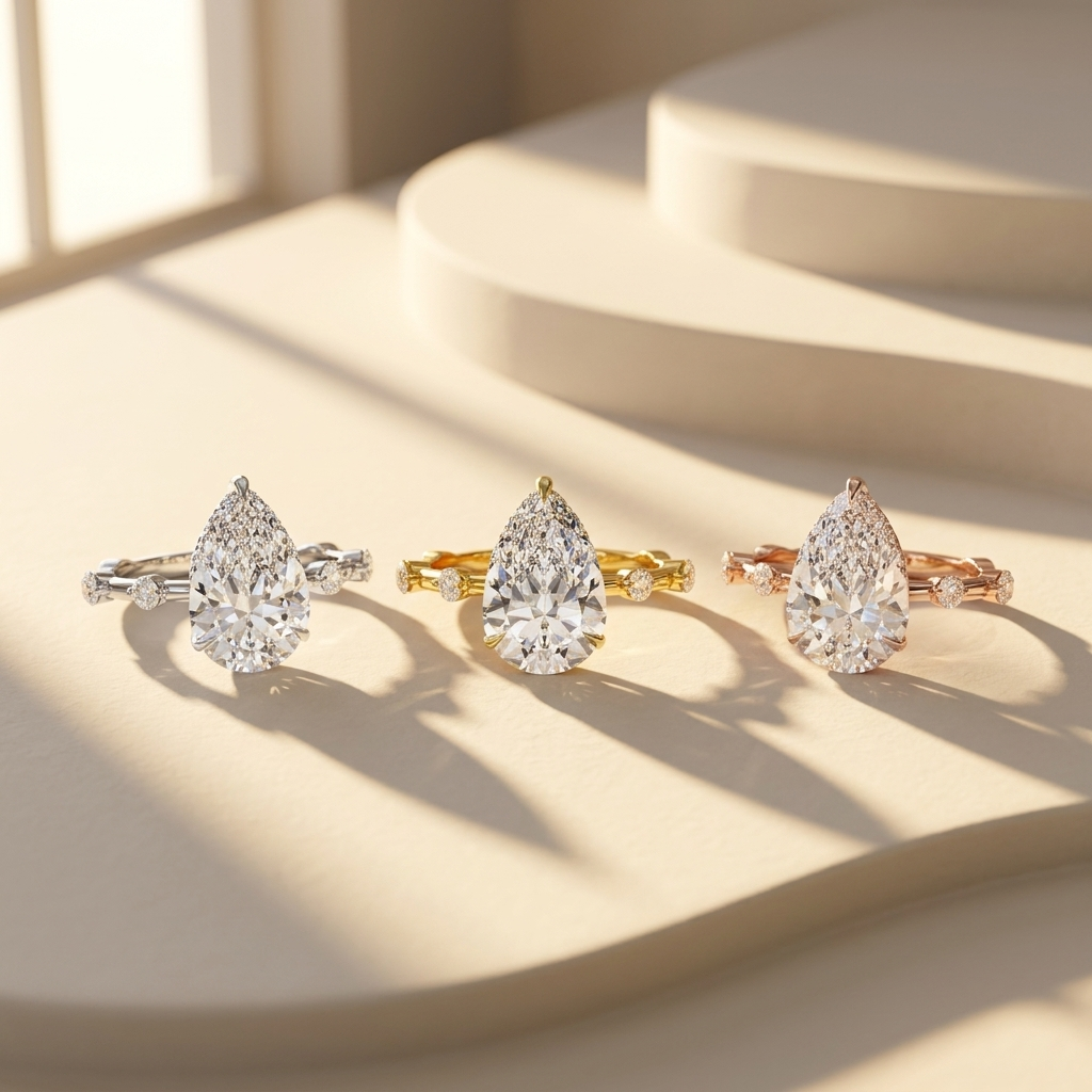 Pear Diamond Ring Collection
Multi Metal Pear Diamond Rings
Pear Solitaire Ring Trio
Pear Cut Ring Display
Pear Engagement Ring Collection
Designer Pear Diamond Rings
Pear Shape Bridal Ring Collection
Fine Jewelry Pear Ring Trio
Luxury Pear Diamond Ring Display
Pear Diamond Ring Showcase