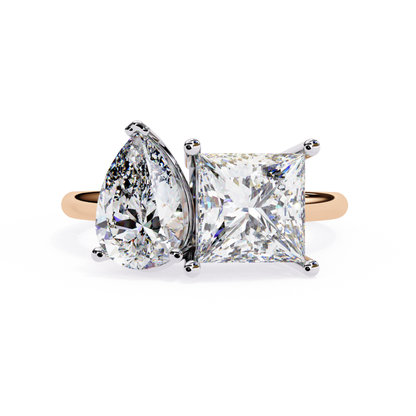 Pear Princess Diamond Two Stone Ring In Rose Gold
Rose Gold Pear And Princess Diamond Ring
Two Stone Ring With Pear And Princess Diamonds
Pear Cut And Princess Cut Diamond Ring
Modern Pear Princess Diamond Ring In Rose Gold
Prong Set Pear Princess Diamond Ring
Rose Gold Open Style Diamond Ring
Pear And Princess Diamond Engagement Ring
Elegant Two Stone Diamond Ring In Rose Gold
Minimal Pear Princess Diamond Ring