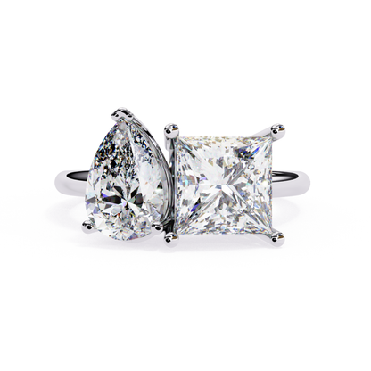 Pear Princess Diamond Two Stone Ring In White Gold
White Gold Pear And Princess Diamond Ring
Two Stone Ring With Pear And Princess Diamonds
Pear Cut And Princess Cut Diamond Ring
Modern Pear Princess Diamond Ring In White Gold
Prong Set Pear Princess Diamond Ring
White Gold Open Style Diamond Ring
Pear And Princess Diamond Engagement Ring
Elegant Two Stone Diamond Ring In White Gold
Minimal Pear Princess Diamond Ring