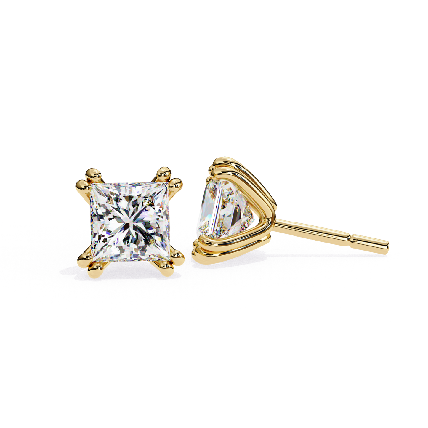 Princess Cut Diamond Stud Earrings Side View Yellow Gold
Yellow Gold Princess Diamond Stud Earrings Side View
Princess Cut Stud Earrings With Basket Setting Gold
Four Prong Princess Diamond Stud Side Profile Gold
Square Diamond Stud Earrings Basket Setting Gold
Princess Cut Diamond Stud Earrings Side Angle Gold
Yellow Gold Princess Stud Earrings Profile View
Princess Diamond Stud Earrings With Open Basket
Square Solitaire Stud Earrings Side Profile Gold
Princess Cut Diamond Stud Basket Setting Yellow Gold
