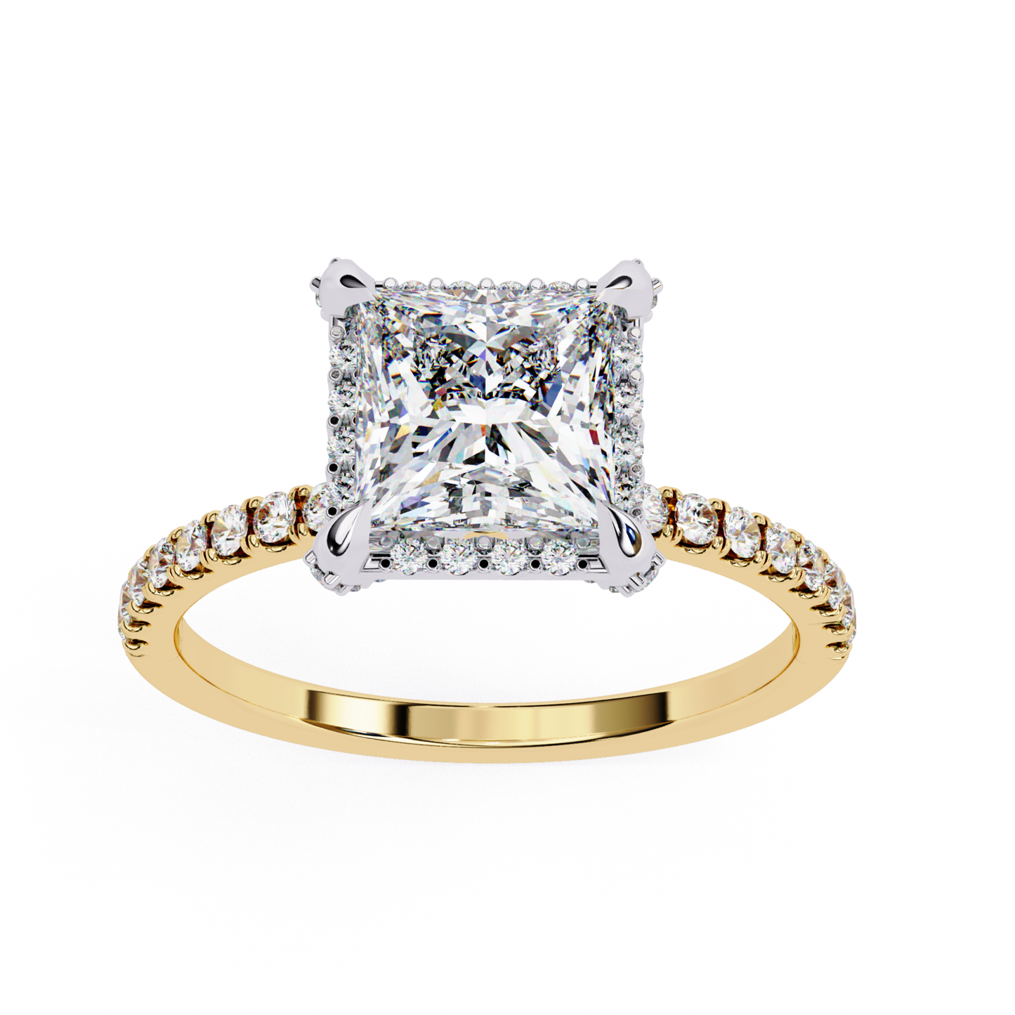 Princess Cut Halo Diamond Pavé Ring Yellow Gold
Yellow Gold Princess Cut Halo Ring With Pavé Band
Four Prong Princess Diamond Halo Ring Yellow Gold
Princess Cut Diamond Ring With Halo And Pavé Band
Square Halo Diamond Ring In Yellow Gold Setting
Princess Diamond Ring With Round Halo Accents
Yellow Gold Halo Ring With Princess Center Diamond
Princess Cut Diamond Ring With Pavé Shoulders
Classic Princess Halo Diamond Ring Yellow Gold
Elegant Square Halo Diamond Ring Yellow Gold