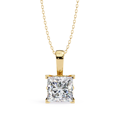 Elegant Princess Cut Diamond Pendant Necklace In Yellow Gold With Fine Chain
Classic Yellow Gold Princess Solitaire Diamond Necklace For Everyday Wear
Sparkling Princess Cut Diamond Pendant Necklace With Four Prong Setting
Fine Yellow Gold Princess Diamond Necklace Featuring A Brilliant Square Cut Stone
Timeless Princess Cut Solitaire Diamond Pendant On A Delicate Gold Chain
Luxury Princess Diamond Pendant Necklace With A Polished Yellow Gold Finish
Minimalist Princess Cut Diamond Necklace 