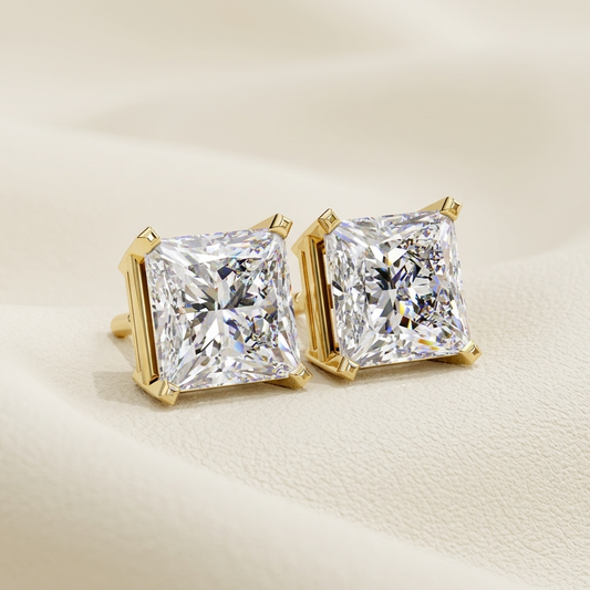 Princess Cut Diamond Stud Earrings Front View Design
Square Diamond Stud Earrings Four Prong Setting
Princess Diamond Stud Earrings Yellow Gold Finish
Classic Princess Cut Diamond Stud Earrings Pair
Luxury Princess Diamond Stud Earrings Fine Jewelry
Lab Grown Princess Diamond Stud Earrings Display
Premium Square Diamond Stud Earrings Gold Setting
Elegant Princess Cut Diamond Earrings Close View
Four Prong Princess Diamond Stud Earrings Style
Brilliant Princess Diamond Stud Earrings Showcase