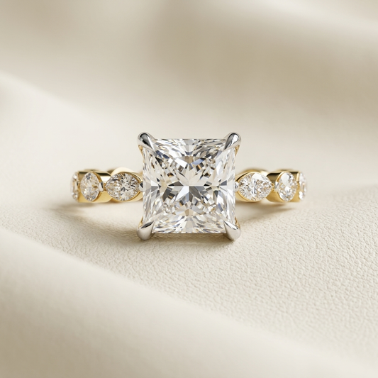 Princess Solitaire Diamond Engagement Ring
Princess Cut Diamond Ring
Square Diamond Solitaire Ring
Princess Diamond Promise Ring
Four Prong Princess Ring
Princess Diamond Bridal Ring
Round Accent Princess Ring
Princess Cut Gold Ring
Minimal Princess Diamond Ring
Princess Diamond Statement Ring