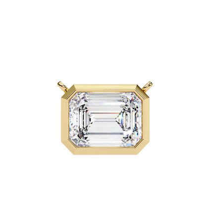 Regal Radiance Lab Grown Diamond Pendant with Chain | Luxury Fine Jewelry