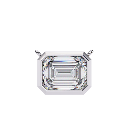 Regal Radiance Lab Grown Diamond Pendant with Chain | Luxury Fine Jewelry