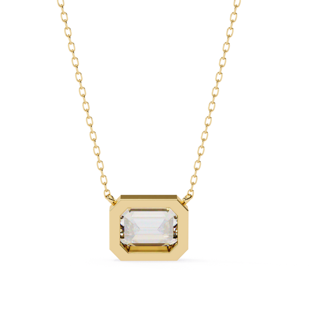 Regal Radiance Lab Grown Diamond Pendant with Chain | Luxury Fine Jewelry
