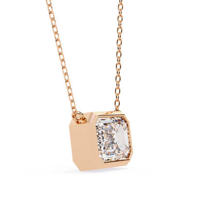 Regal Radiance Lab Grown Diamond Pendant with Chain | Luxury Fine Jewelry