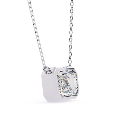 Regal Radiance Lab Grown Diamond Pendant with Chain | Luxury Fine Jewelry