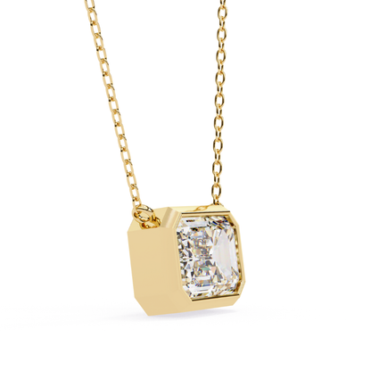 Regal Radiance Lab Grown Diamond Pendant with Chain | Luxury Fine Jewelry