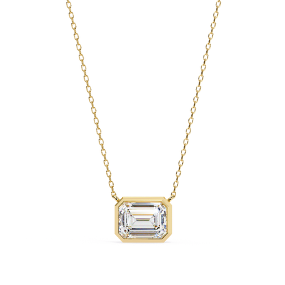 Regal Radiance Lab Grown Diamond Pendant with Chain | Luxury Fine Jewelry