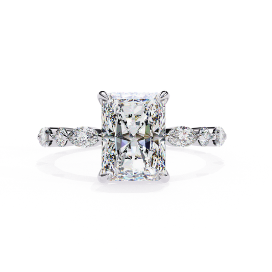 Radiant cut diamond white gold ring
White gold ring with radiant diamond
Radiant center diamond white gold band
Radiant diamond ring front view
White gold radiant diamond ring
Radiant cut diamond white gold band
White gold ring with radiant center
Radiant diamond ring close view
White gold radiant diamond setting
Radiant center diamond white gold ring