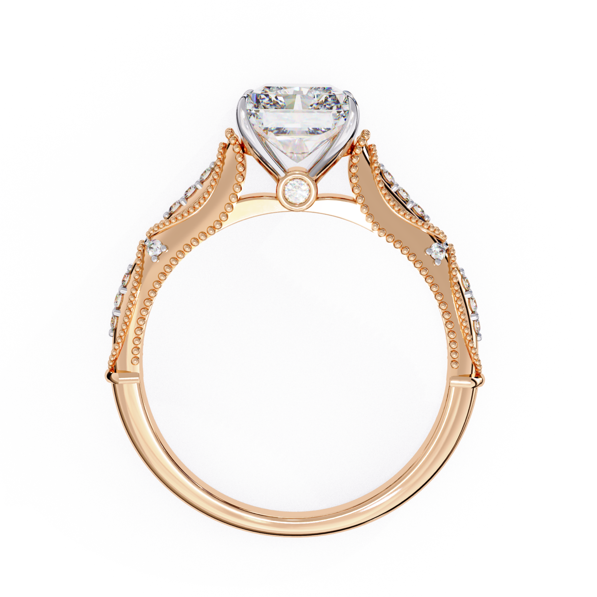 Radiant Diamond Vintage Milgrain Ring Back View In Rose Gold
Back View Radiant Cut Diamond Ring With Milgrain Details
Rose Gold Radiant Solitaire Ring Rear Profile
Radiant Diamond Ring Back View With Open Gallery
Vintage Radiant Diamond Ring Rear Angle
Radiant Cut Diamond Ring With Decorative Gallery
Rose Gold Radiant Ring With Beaded Side Details
Rear View Radiant Diamond Ring With Vintage Design
Radiant Solitaire Ring Back View In Rose Gold
Vintage Milgrain Radiant Diamond Ring Rear View