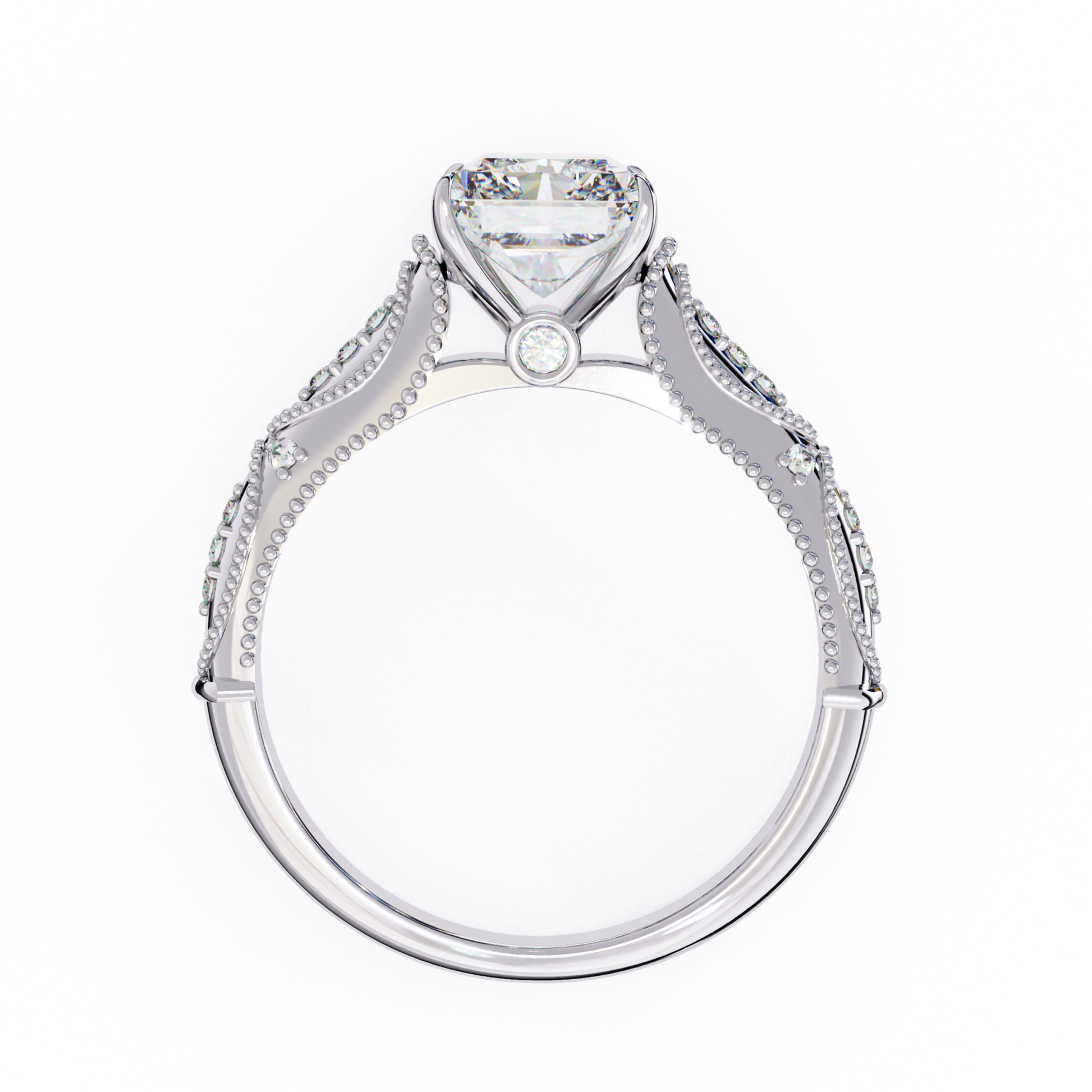 Radiant Diamond Vintage Milgrain Ring Back View In White Gold
Back View Radiant Cut Diamond Ring With Milgrain Details
White Gold Radiant Solitaire Ring Rear Profile
Radiant Diamond Ring Back View With Open Gallery
Vintage Radiant Diamond Ring Rear Angle
Radiant Cut Diamond Ring With Decorative Gallery
White Gold Radiant Ring With Beaded Side Details
Rear View Radiant Diamond Ring With Vintage Design
Radiant Solitaire Ring Back View In White Gold
Vintage Milgrain Radiant Diamond Ring Rear View
