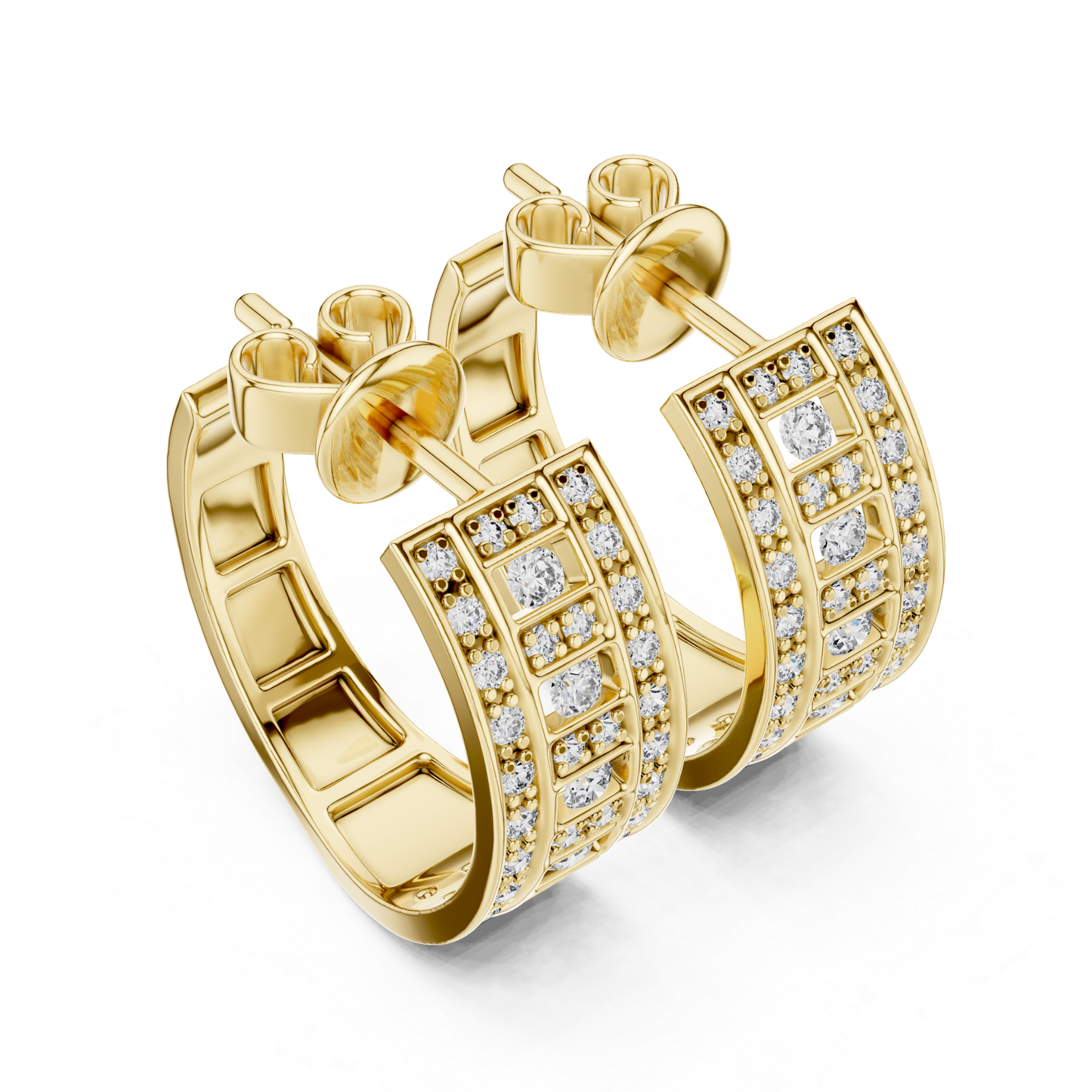 Rectangle round diamond hoop earrings yellow gold
Round diamond hoop earrings geometric yellow gold
Yellow gold diamond hoop earrings rectangular pattern
Round diamond earrings back view yellow gold
Geometric diamond hoop earrings yellow gold
Yellow gold hoop earrings round diamond details
Diamond hoop earrings back view yellow gold
Round diamond geometric earrings yellow gold
Yellow gold earrings round diamond accents
Rectangle diamond hoop earrings back view