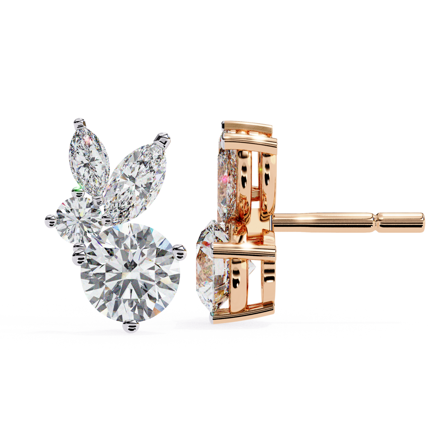 Rose Gold Butterfly Diamond Earrings Displaying A Detailed Side Profile Design
Elegant Side View Butterfly Diamond Earrings Crafted In Polished Rose Gold
Premium Rose Gold Earrings Featuring Marquise And Round Cut Diamonds
Luxury Butterfly Diamond Earrings With A Secure Rose Gold Setting
Fine Jewelry Side Profile Earrings Showcasing Brilliant Diamond Craftsmanship
Sophisticated Rose Gold Butterfly Earrings With A Nature Inspired Design
High Quality Diamond Butterfly Earrings Featuring A Strong Rose Gold Mou